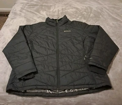 Chaqueta acolchada aislante ligera Columbia Heavenly Omni-heat para mujer 2X. Foto 1 de 4