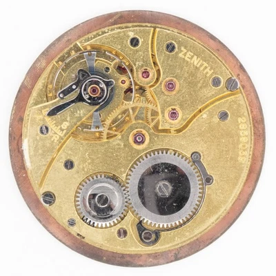 Movimiento Reloj Bolsillo Antiguo Zenith 38.1 x 5.1 mm Foto 1 de 4