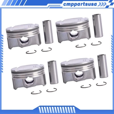 Kit de pistones de 4 piezas 23410-2G400 para Hyundai Sonata Kia Optima 2011-2013 2,0 L turbo Foto 1 de 4