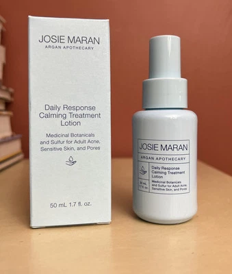 Josie Maran Argan Apothecary Lotion Daily Response Calming Treatment 1.7oz NEW - Image 1 of 4