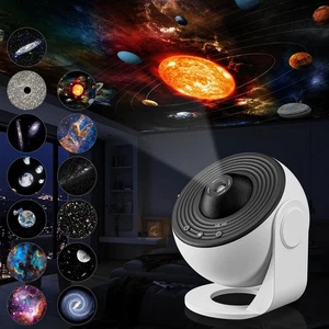 Lampada notturna cielo Stellato bambini proiettore planetario stellare 13 IN 1 - Foto 1 di 7
