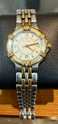 Reloj Maurice Lacroix 75326 Calypso tono dorado y plateado para mujer. Foto 1 de 4