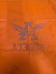 Vintage Auburn War Eagle offiziell auf dem Feld Umkleideraum Ausrüstung Tasche Wäschesack - Bild 1 von 9