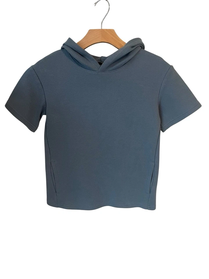 Sudadera con Capucha Art Class Niños Talla M (8) Azul Manga Corta Con Capucha Bolsillo Foto 1 de 4