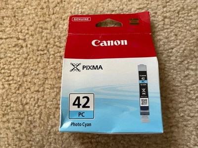Canon Pixma 42 PC Photo Cyan Ink Cartridge CLI-42PC - Image 1 of 4