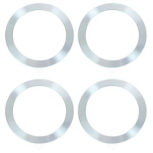 4 Pack 56x1 mm Universal Wireless Magnetic Metal Ring Sticker, Light Blue - Zdjęcie 1 z 6