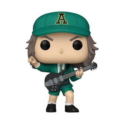 FUNKO AC/DC POP! Rocks Vinyl Figur Angus Young(Green) 9 cm