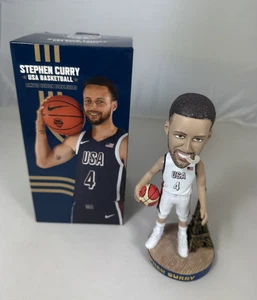 Golden State Warriors 2024 Stephen Curry Team USA Basketball SGA Bobblehead - Picture 1 of 9