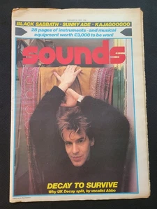 Sounds Music Zeitung, 5. Februar 1983, Black Sabbath, Abbo, Sunny Ade, Kajagoogoo - Bild 1 von 11