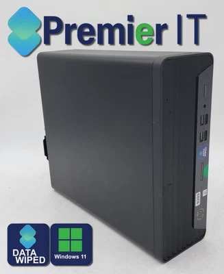 HP ProDesk 400 G7 SFF Desktop PC - Intel Core i7-10700 - 16GB RAM + 512GB NVMe - Image 1 of 4