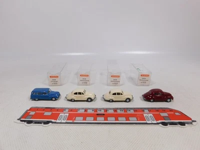4X Wiking H0 1:87 DKW 10 122 Meisterklasse 10 123 Universal Mint Box #EE915-0,5 - Immagine 1 di 4