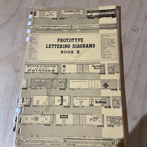 model railroad prototype lettering diagrams book 2 walthers - Picture 1 of 7