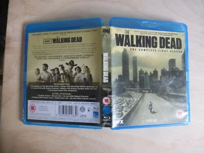 THE WALKING DEAD - THE COMPLETE FIRST SEASON - BLU RAY - 2 - DISC SET - Image 1 of 2