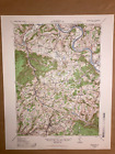 Monroeton PA Bradford County USGS Topographical Geological Survey Quadrangle Map