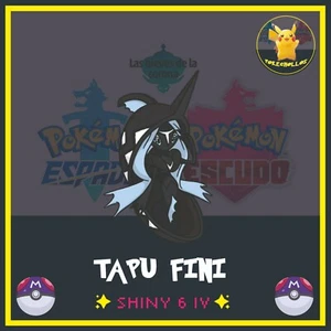 ✨ TAPU FINI ultra shiny 6 iv ' s ✨ |  pokemon 🗡️ espada | escudo🛡️ - Picture 1 of 3