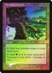 Yavimaya Coast Foil Apocalypse MTG - Picture 1 of 3