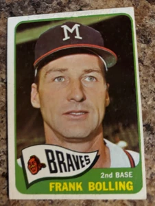 Frank Bolling (Braves) 1965 Topps #269--EX Condition--See Description & Pictures - Picture 1 of 2