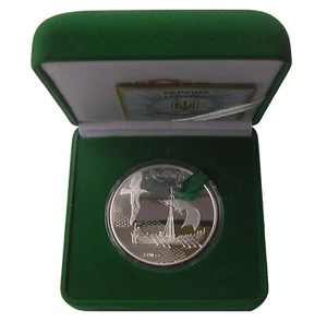 UKRAINE  20 HRYVNI - "KAZAZKAJA BOOT "ZHOWEN" - 2010 (PP),SILBER, ETUI, ZERT. - Bild 1 von 3