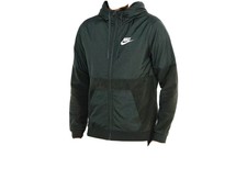 Nike Mens Sport Full Zip Fleece Hoodie Jacket - Sz M 863781 332 - FernGreen