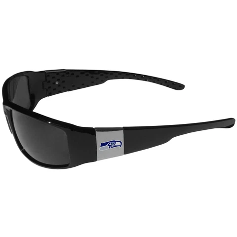 Seattle Seahawks Chrome Wrap Sunglasses (NFL Football) Cover