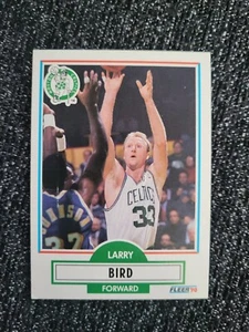 1990 Fleer #8 Larry Bird Boston Celtics Legend - Picture 1 of 2