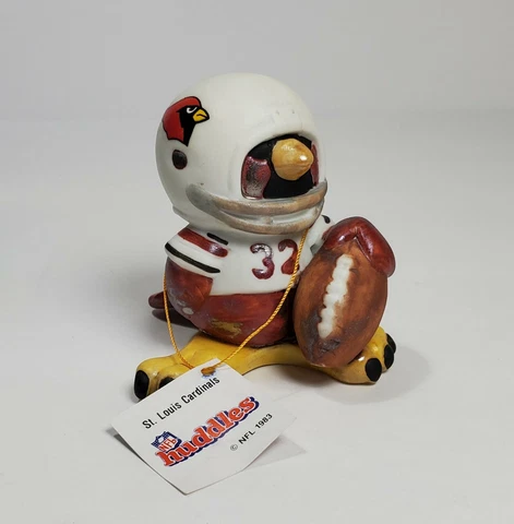 VINTAGE NFL HUDDLES CARDINALS MASCOT FIGURINE ST LOUIS ARIZONA CERAMIC 1983 RARE Cover