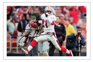 FOTO autografo firmato DEION SANDERS FIRMA STAMPA SAN FRANCISCO 49 ERS NFL - Foto 1 di 1