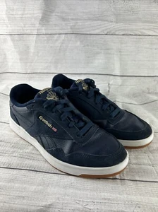 Reebok Classics FV3197 Trainers Sneaker Court Shoe Women's Size 8.5 Navy Blue - Picture 1 of 14