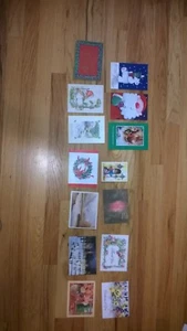 Lote de 14 postales vintage, "UNA MEZCLA DE MOTIVOS-tarjetas de felicitación" - Imagen 1 de 10