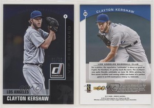 2015 Panini Donruss Preferred VIP Reserved Black /99 Clayton Kershaw #20