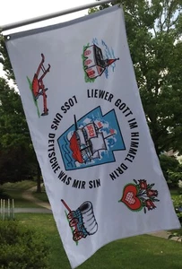 Pennsylvania Dutch Flag - Designed by the Groundhog Lodges of PA Dutch Country - Picture 1 of 2