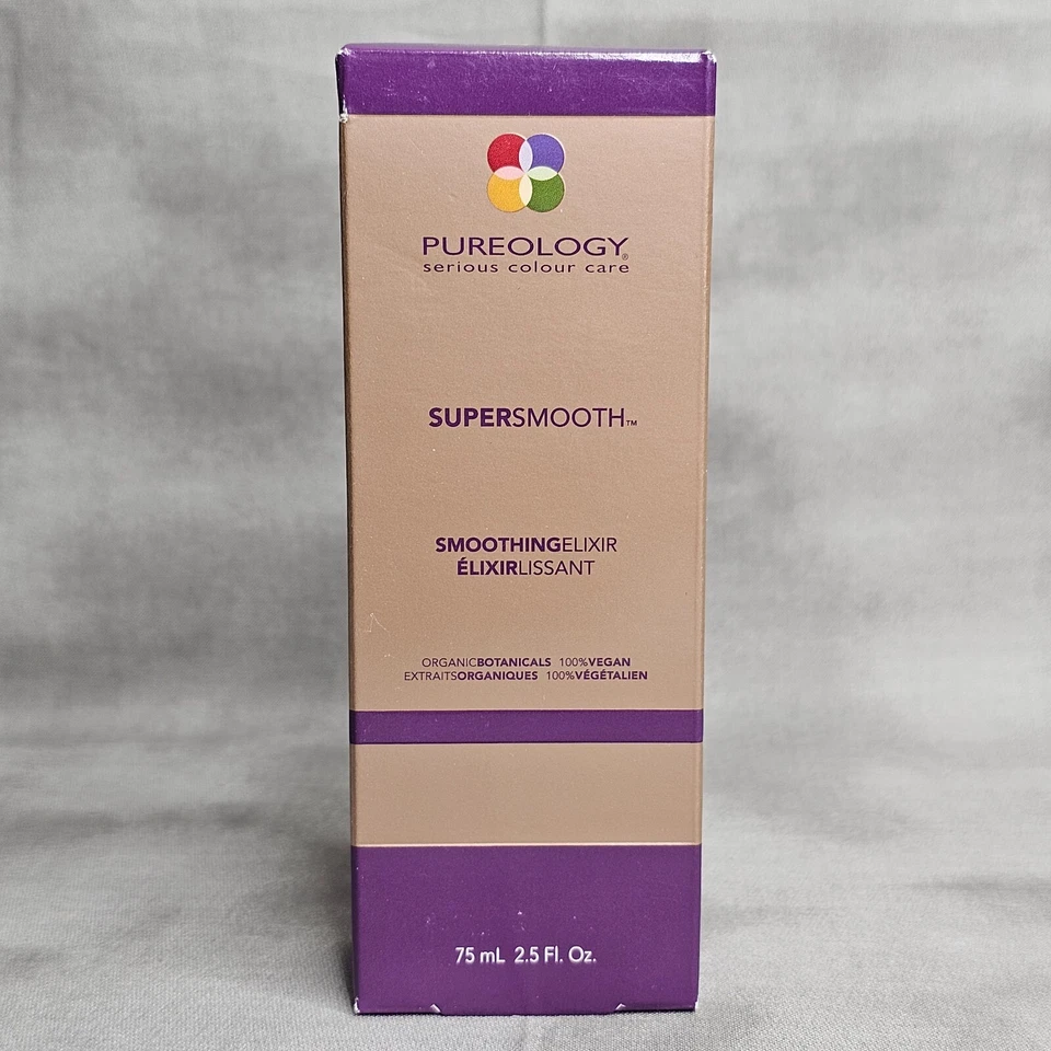 Elixir suavizante súper suave PUREOLOGY Color Care 2,5 oz NUEVO con CAJA Foto 1 de 4