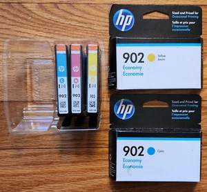 hp 902 Ink Cartridges (5) Yellow Cyan Magenta - Imagen 1 de 1