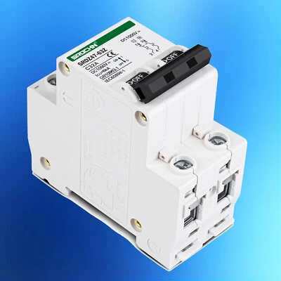 DC Leitungsschutzschalter Solarpanel PV 1000V Trennschalter Sicherungsautomat DE - Bild 1 von 4