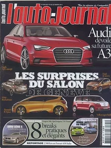 DAS AUTO JOURNAL Nr. 824 10.03.2011 AUDI A3 VW POLO FORD B-MAX MINI ROCKETMAN - Bild 1 von 1
