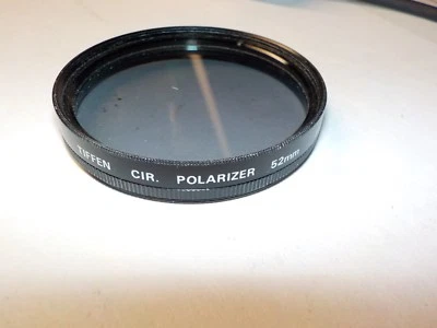Tiffen Japan 52mm Circular Polarizer Filter good condition polar - Image 1 of 4