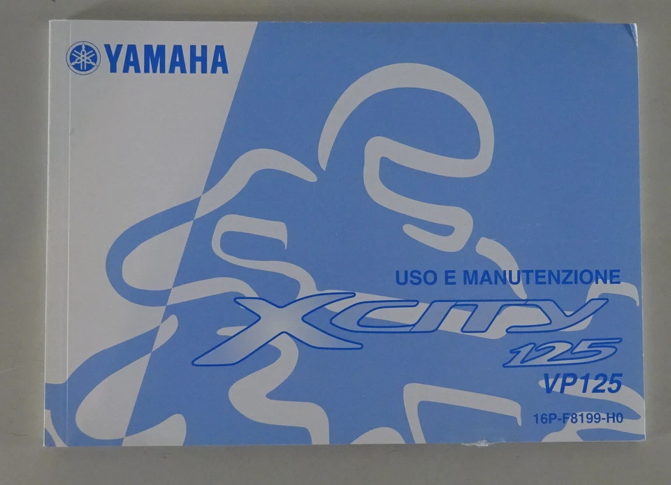Uso e Manutenzione Yamaha XCity 125 VP 125 Stand 04/2007 italienisch - Bild 1 von 1