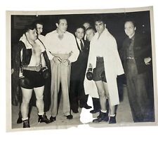 MAX BAER Referee Photograph World Heavyweight Champion Marino VS Collins 1937