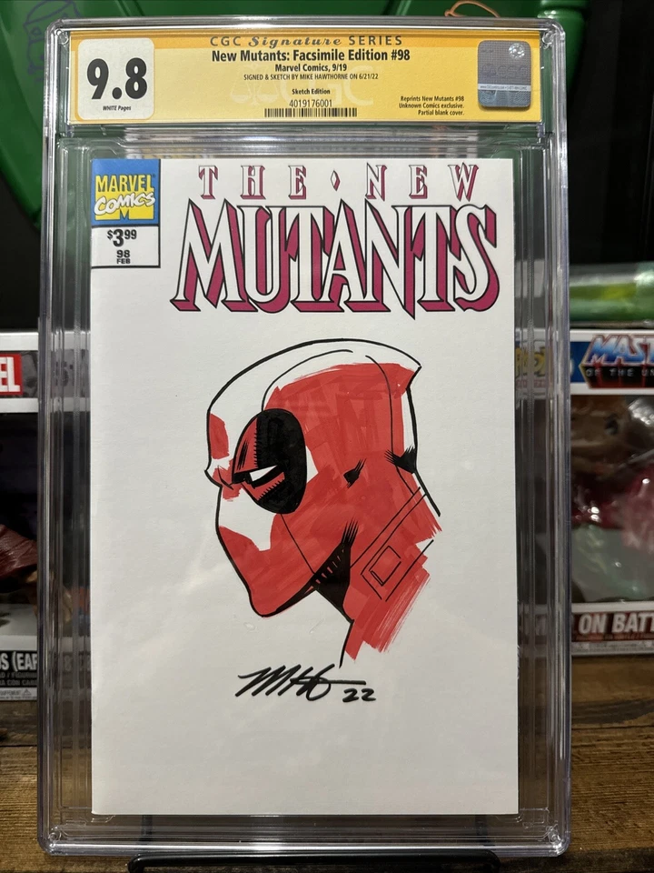 New Mutants #98 Facsimile Edition (Marvel Comics September 2019)