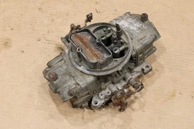 CARBURADOR BOMBA DOBLE HOLLEY 650 CFM L-4777-2 ESTRANGULADOR MANUAL CALLE HOT ROD Foto 1 de 4
