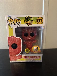 Funko Pop! Vinilo: Sour Patch Kids - Redberry Sour Patch Kid (brilla en la oscuridad) - Imagen 1 de 2