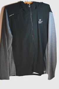 Chaqueta con cremallera Kentucky Derby negra restricción cero para hombre talla XL - Imagen 1 de 7