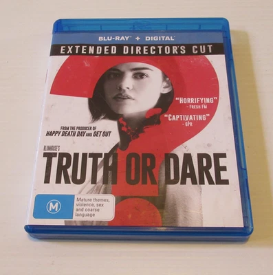 Truth Or Dare Extended Director's Cut Movie on Blu-Ray - AU Release - image 1 of 3