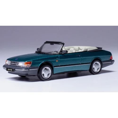 SAAB 900 1991 GREEN 1 43 Ixo Model Auto Stradali Modellino Nuovo