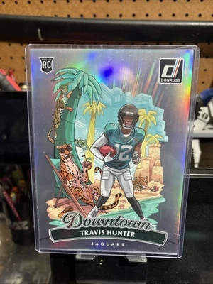 Travis Hunter 2025 Donruss RC Jumbo de gran tamaño Downtown #13 Jacksonville Jaguars Foto 1 de 4