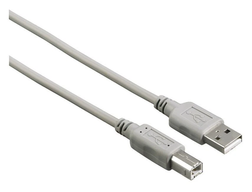Hama 200900 0,48 Gbit/s Männlich Gerade USB A auf USB B 1,5 m  Grau - Bild 1 von 1