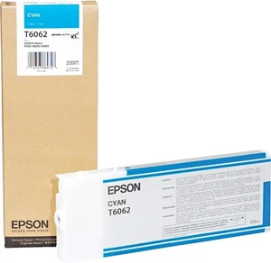 EXPIRED 08/2023 OPEN BOX Sealed Bag OEM Epson T6062 Cyan Ink SP 4800 4880 - Picture 1 of 1
