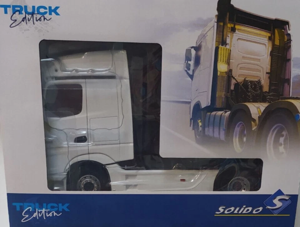 MERCEDES ACTROS L WHITE 2019 1:24 S2400203 SOLIDO - Immagine 1 di 3