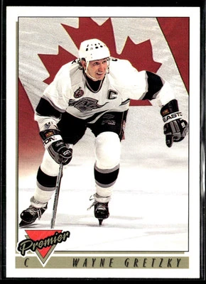1993-94 O-Pee-Chee Premier #380 Wayne Gretzky Los Angeles Kings HOF - Image 1 of 2