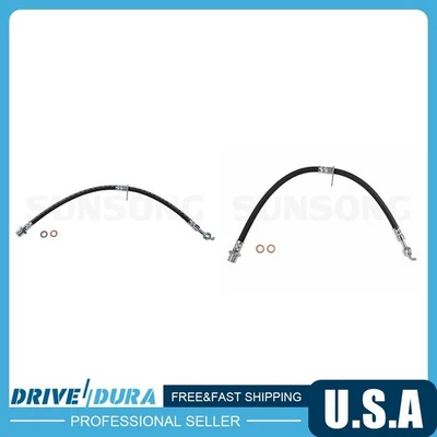 For 1996-2003 Toyota RAV4 Front Left Front Right Brake Hydraulic Hose - Image 1 of 4